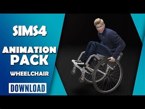 sims with disability — ANIMATED WHEELCHAIR FOR SIMS 4!.